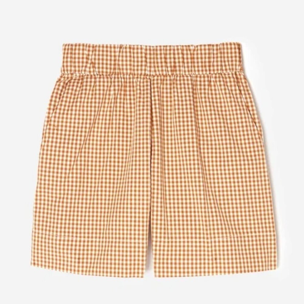 Everlane The Easy Short - Gingham - size 6